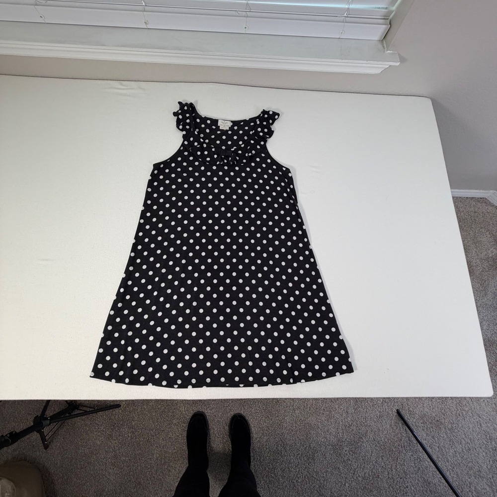 Kate Spade Dream A Little Dream Chemise S Polka Dot Ruffle Bow Nightgown Dress - Picture 10 of 15
